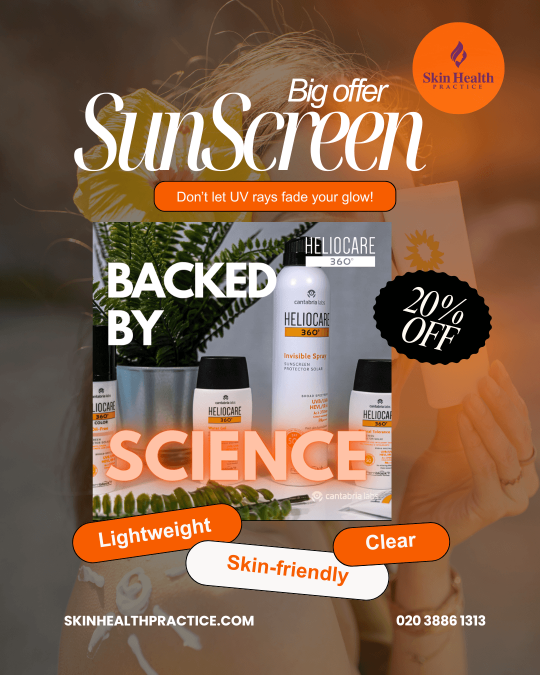 20% Off All Heliocare Sunscreens — Limited Time Offer